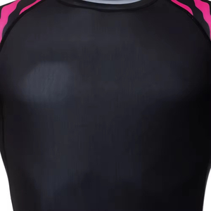 Rashguards à manches courtes pour hommes de taille personnalisée Chemises compressées de haute qualité pour MMA et BJJ Swim - Product Image 5
