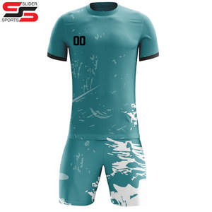 Maillot de club de football pas cher personnalisé pour hommes ensemble d'uniforme de football par sublimation en usine vêtements de sport - Product Image 3