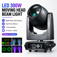 Projecteur de scène professionnel LED 360W, 13 motifs, 14 couleurs, 2 angles de faisceau, DMX512 16 canaux, IP33, pour bars, fêtes et mariages