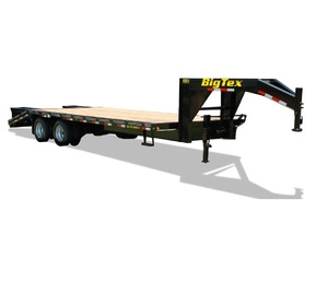 Remolques en venta con capacidad de carga de 14000 lb y estructura de plataforma inclinable de 22 pies con 1 potente cabrestante eléctrico - Product Image 2