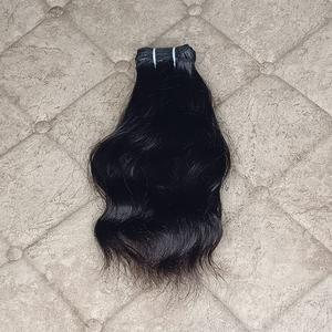 Extensions de cheveux Remy longueur personnalisée de vague naturelle de 16 pouces Extensions de cheveux de style indien - Product Image 2