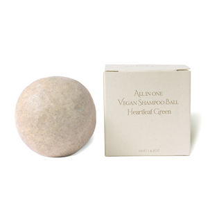ERIGERON All-in-One Vegan Shampoo Ball - Heartleaf Green Nueva llegada Venta caliente Hecho en Corea Producto al por mayor - Product Image 1