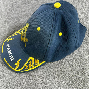 Master Mason Blue Lodge Baseball Cap <b>Navy</b> Adjustable Blue Masonic Cap Machine Embroidery Ronpex - Product Image 2
