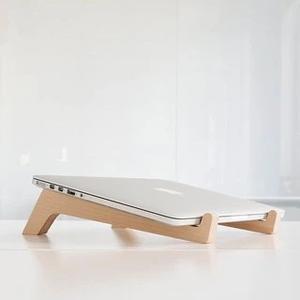 Natural Color <b>Adjustable</b> Wooden <b>Laptop</b> <b>Stand</b> Desktop <b>Stand</b> for Notebook Computer Creative Gift for Home Office Use - Product Image 6