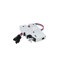Cerradura Electromagnética Compacta Mini, Cerradura Inteligente para Paquetería, Pestillo Electromagnético Giratorio para Armario de Paquetes