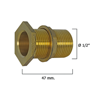 Raccordo di uscita serbatoio con filettatura da 1/2 pollice - Product Image 1