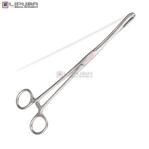 คีมหนีบทำจากสเตนเลสใช้สำหรับผ่าตัดขนาด24ซม. ใช้สำหรับทางการแพทย์ทำจากวัสดุที่มีคุณภาพสูง - Product Image 3