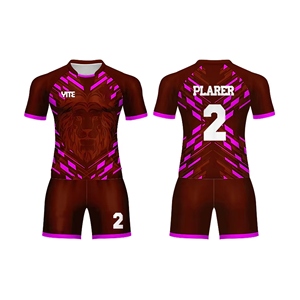 Venta al por mayor personalizado Rugby uniforme 2025 hecho de fábrica de alta calidad sublimación Jersey y pantalones cortos para el desgaste del equipo profesional - Product Image 1