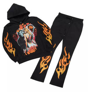 Ensemble de survêtement de jogging pour homme, vêtements de sport athlétiques, ensemble de course à pied, entraînement, fitness, salle de sport, vêtements décontractés, tenue durable - Product Image 5