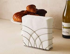 Porte-serviettes élégant de table pour la vaisselle et la vaisselle Design moderne support de rangement en papier de soie en fer massif vente à chaud - Product Image 3