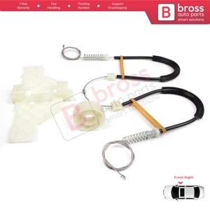 Kit de réparation de lève-vitre électrique avant droit BWR5353 pour C4 MK1 LC LR 2004-2014 4/5 portes 9222V0 - Product Image 4