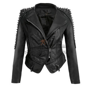 Chaquetas de mujer de alta calidad en Nuevo diseño de piel de oveja con relleno de algodón transpirable para ropa de calle de moda - Product Image 1