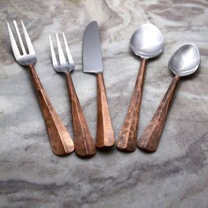 Juego de cubiertos de acero inoxidable de alta resistencia, cubiertos de grado profesional para restaurantes y eventos - Product Image 4