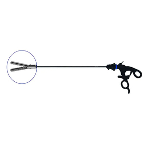 คีมจับแบบคลื่นทำจากสเตนเลสสตีลเครื่องมือผ่าตัดส่องกล้องและฟันสองชั้นแบบทู่ - Product Image 3