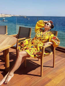 Mini vestido informal de estilo bohemio para mujer, moda de vacaciones, cuello en V, botón, cinturón de cintura, respetuoso con el medio ambiente, lavable, bordado, borla, cintura - Product Image 5