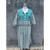 Robe longue personnalisable pour femme, style bohème hippie, à rayures florales, col en V profond, dentelle délicate, taille naturelle, écologique, pour le quotidien