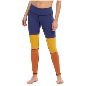 Leggings de sport pour femmes, taille haute, couleur unie, tricotés, à séchage rapide, antibactériens, fabriqués par un fabricant professionnel - Product Image 1