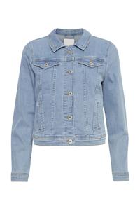 Winter Women Quilted <b>Denim</b> <b>Jacket</b> Casual Solid Color <b>Acid</b> <b>Washed</b> Unisex Slim Fit Breathable Printed - Product Image 2