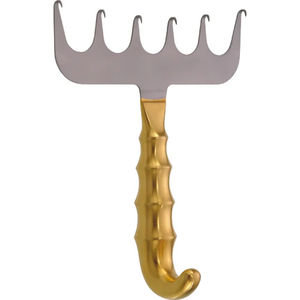 เครื่องมือผ่าตัดยันโคสกี้ รุ่นโปรเฟสชั่นแนล ไฟเบอร์ออปติก สำหรับการผ่าตัดหน้าท้องแบบแมนนวล  ทำจากสแตนเลส ขนาด 190x150 มม. สำหรับการดึงหน้าท้อง - Product Image 1