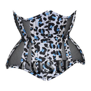 Corset amincissant à imprimé animal avec panneaux en mesh - Product Image 1