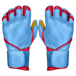 Gants de frappe de baseball et de softball en cuir pour hommes, style 2025, OEM professionnel, avec design personnalisé pour les entraînements des équipes - Product Image 3