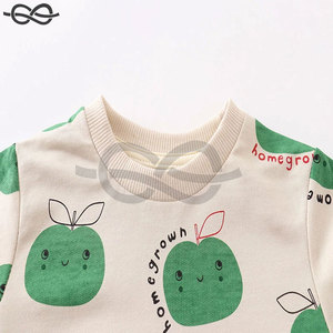 เสื้อสเวตเตอร์ผ้าฟลีซสำหรับทั้งชายและหญิงเสื้อสเวตเชิ้ตผ้าฟลีซแบบสวมหัวคอกลมพิมพ์ลายออกแบบได้ตามต้องการสำหรับฤดูหนาว - Product Image 4