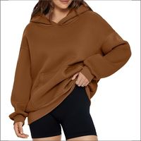 Suéter grande de Otoño/Invierno para mujer, sudaderas con capucha, chalecos largos de punto con logotipo personalizable y patrón bordado en 3D