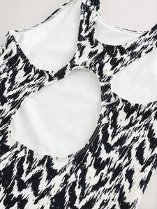 Traje de Baño de Una Pieza Impermeable de Moda al por Mayor, Logotipo Personalizado, Bikini Elástico y Cómodo para Mujer, OEM - Product Image 4