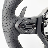 Volant chauffant en cuir personnalisé série f m Sport pour BMW E81 E87 E82 E88 E30 E36 E46 E34 E39 E60 E61E63