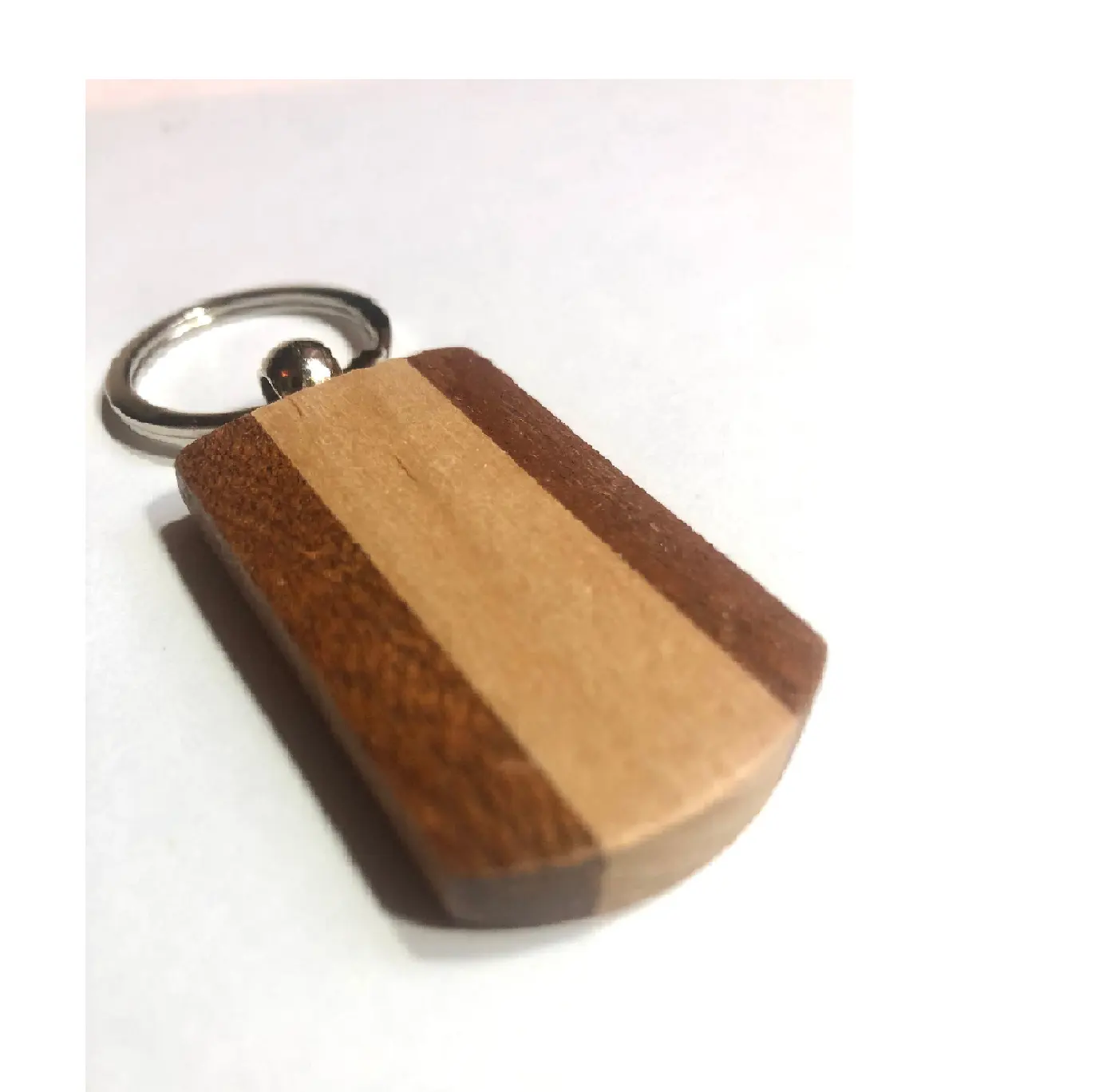 ユニークなデザイン木製キーホルダー印刷ロゴ付き木製キーホルダー木製キーホルダー