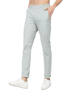 Pantalon décontracté pour homme, léger, en toile de coton et élasthanne, respirant, avec logo personnalisé, été/hiver, vente chaude - Product Image 1