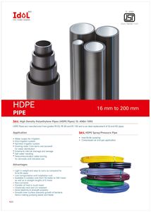 Ligero en peso y fácil de llevar Riego e irrigación Tubería de HDPE de 16 mm a 200 mm para distribución de agua - Product Image 5