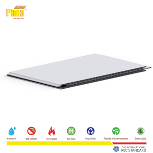 Pima แผ่น PVC หุ้มผนังที่ทันสมัยกันเสียงทนไฟทนความชื้นกันน้ำทำจากพลาสติก PC - Product Image 2