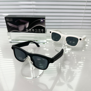 Lentes Inteligentes WK103 con IA, Cámara 1080P, Resistentes al Agua IP45, Control Táctil, Carga Magnética, Asistente de Voz con IA, Traducción en Tiempo Real, Realidad Aumentada - Product Image 4