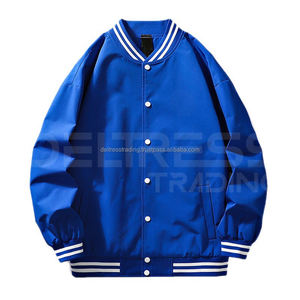 2025 mejores nuevas chaquetas universitarias para hombres tela de invierno con capucha transpirable de alta calidad con decoración de patrón - Product Image 5