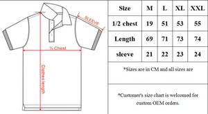 Logo personnalisé décontracté 100% coton sérigraphie hommes Polo T-shirt avec broderie - Product Image 6