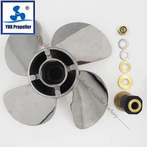<span class=keywords><strong>Hélice</strong></span> <span class=keywords><strong>de</strong></span> <span class=keywords><strong>bateau</strong></span> hors-bord à 4 pales en acier inoxydable pour moteur <span class=keywords><strong>MERCURY</strong></span> 250-300HP - Product Image 2