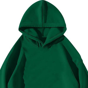 เสื้อสเวตเตอร์สวมหัวทรงโอเวอร์ไซส์สำหรับผู้หญิงผ้าดีสไตล์สตรีทแวร์ลำลองสำหรับฤดูหนาวสีพื้น - Product Image 3