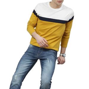 Camiseta de manga larga de peso pesado para hombre con personalización de gama alta, Camiseta holgada grande hecha de 100% algodón para hombre - Product Image 1