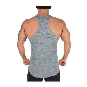 Camiseta sin Mangas de Alta Calidad, Superventas 2026, Transpirable, de Algodón Tejido, con Cuello en V, para Entrenamiento, Fitness y Culturismo, para Hombre - Product Image 3