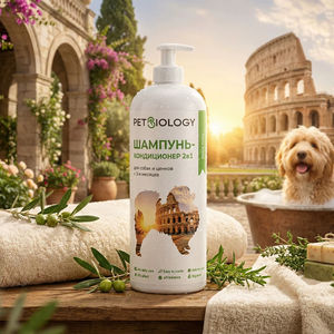PETBIOLOGY Champú y Acondicionador 2 en 1 para Perros y Cachorros, Tamaño Familiar, 750 ml - Product Image 1