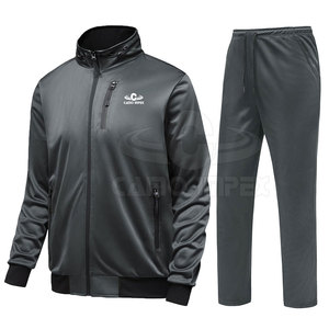 Recién llegado, chándal con cremallera de Color personalizado, Material duradero, calidad estupenda, hecho para la temporada de invierno, patrón sólido con capucha - Product Image 2