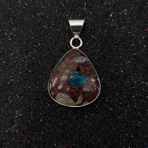 Cavansita rara de alta calidad, colgante, collar, dijes de cavansita de Plata de Ley 925 para mujer, accesorios colgantes de moda - Product Image 5