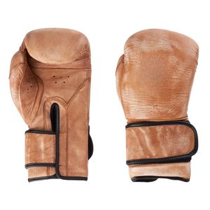Guantes de Boxeo Rojos con Diseño de Salpicaduras Negras, Personalización de Marca, Equipo de Entrenamiento Deportivo de Combate, Guantes de Piel Sintética de Alta Calidad - Product Image 1