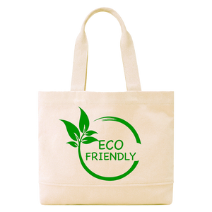 Bolsa de lona plegable para mujer precio barato al por mayor algodón reciclado con asa larga para ir de compras - Product Image 3