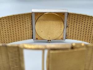 Reloj Unisex Bueche Girod, Diseño Vintage Delgado, Cristal con Bisel de Diamantes en Oro Blanco, Movimiento de Cuarzo, Pantalla Analógica-Digital - Product Image 2