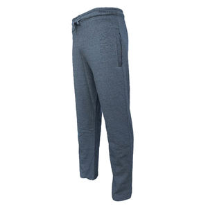 Pantalon de survêtement de sport décontracté à taille haute pour homme, en coton molletonné coupe ajustée avec poches zippées pour l'entraînement et l'usage quotidien - Product Image 3