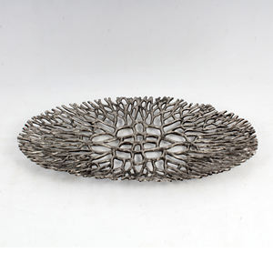 Plateau de fruits de service et de stockage de forme ovale avec taille et forme personnalisées pour la maison et l'hôtel - Product Image 1