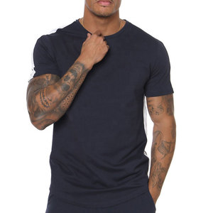 Camiseta Deportiva de Manga Corta para Hombre, Corte Atlético, Mezcla de Poliéster y Algodón, Cuello Redondo, Precio Económico - Product Image 5