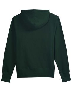 Ensemble de survêtement en molleton vert foncé unisexe, sweat-shirt et pantalon de jogging, tenue décontractée streetwear, coton doux, chaud pour l'hiver, conception personnalisée OEM - Product Image 2